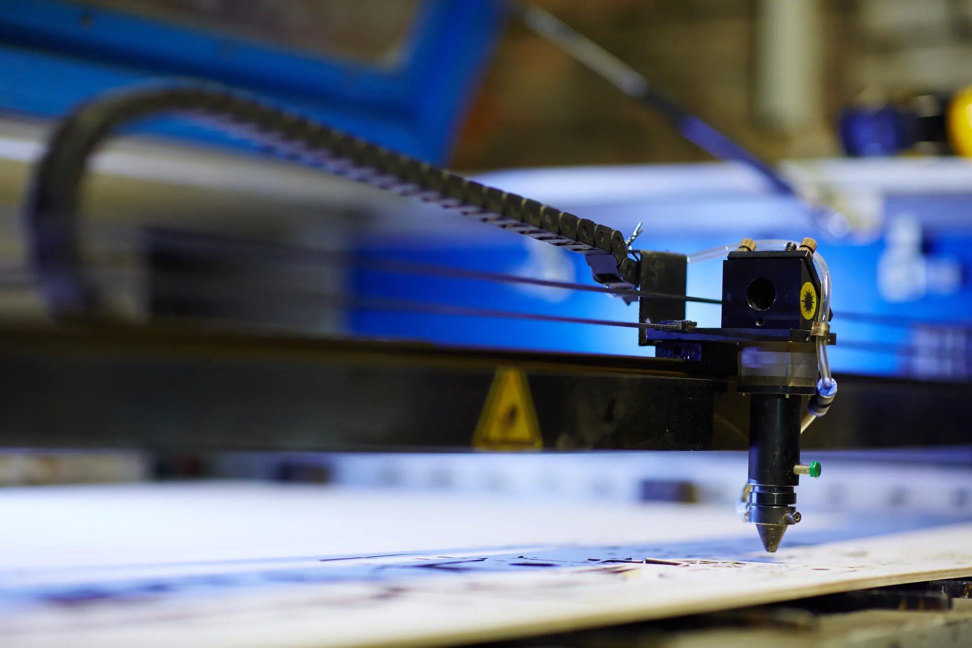 Precision CNC laser craftsmanship and industrial acrylic manufacturing at Al Wahdah