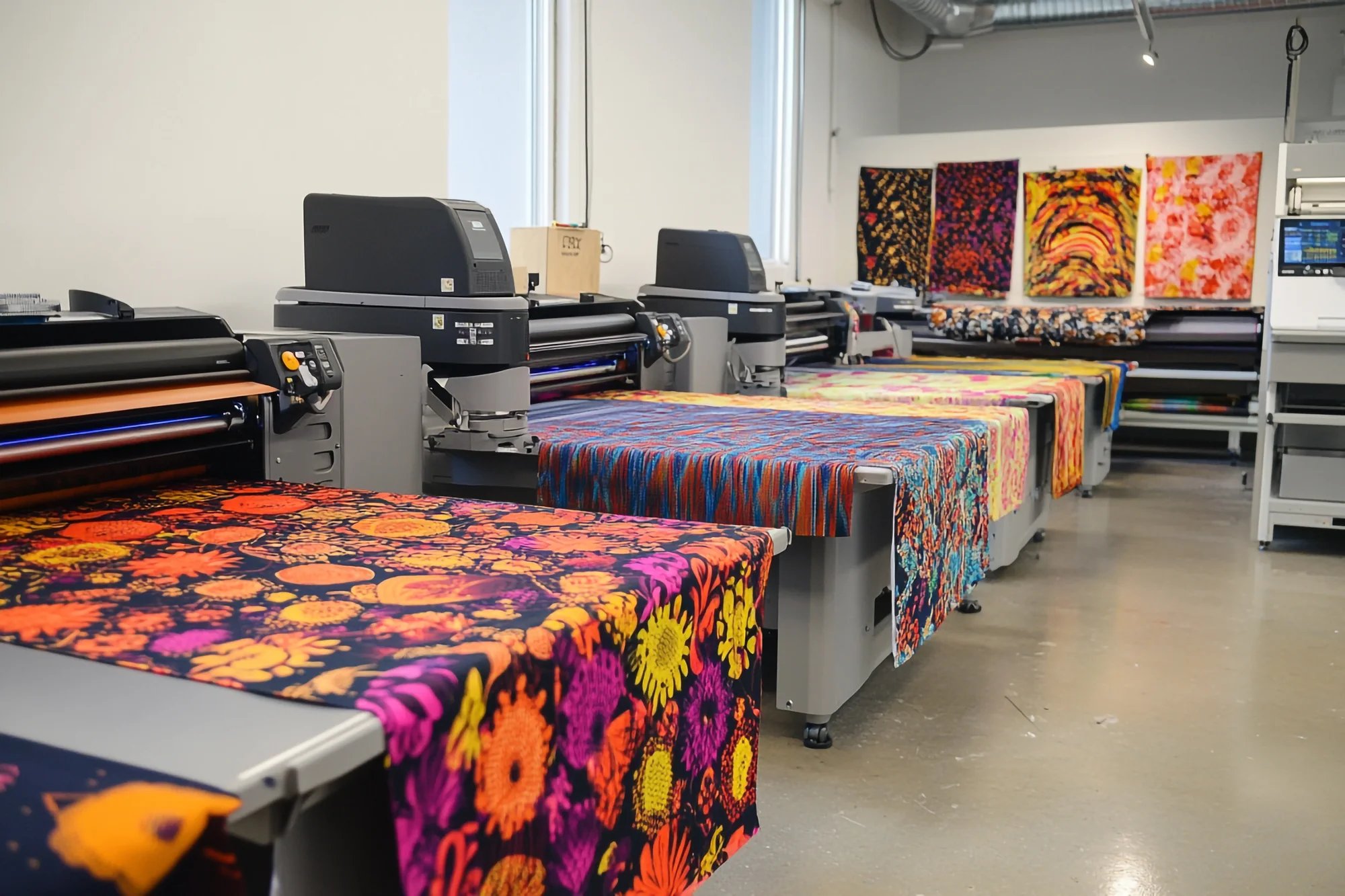 High-resolution Digital Large Format Printing and Textile Production